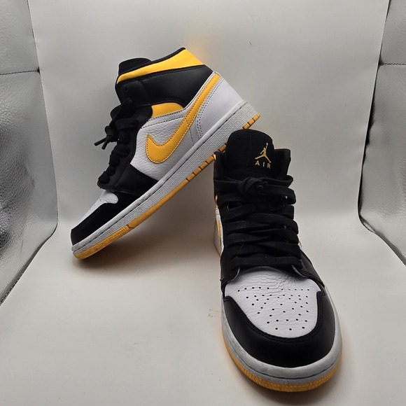 Jordan Shoes - Nike Air Jordan 1 Mid SE Laser Orange CV5276-107 Women's Sneakers Size 7